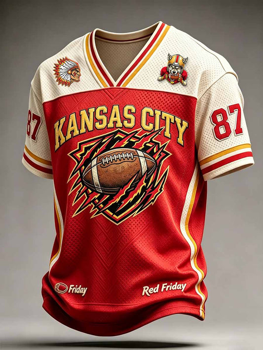 Men's Kansas City Chiefs Football Game Graphic T-Shirt