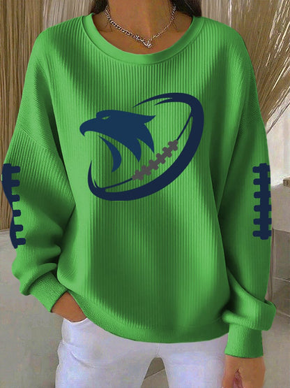 Women's American football sweatshirt