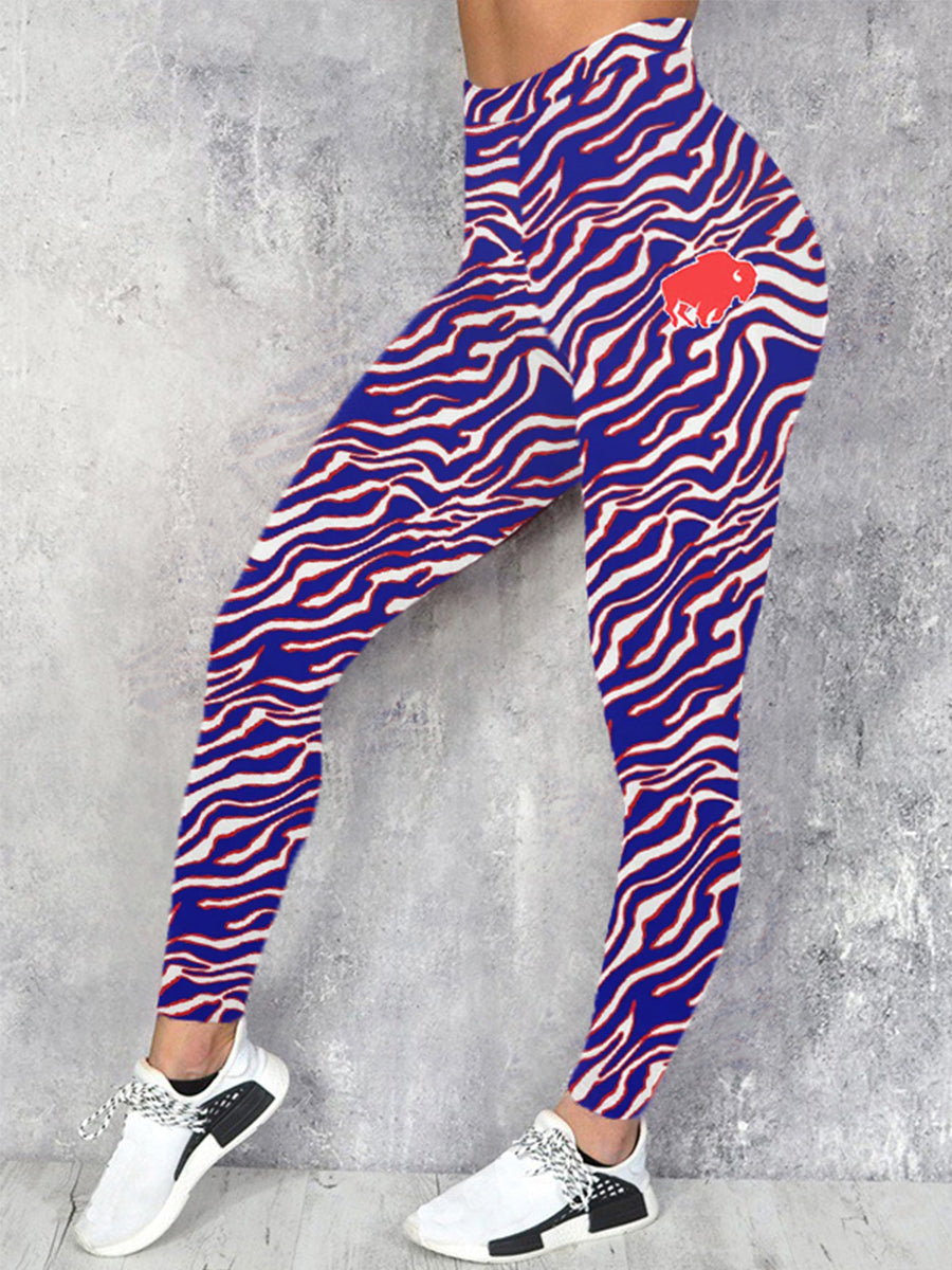 Women's Football Fans Lovers Gameday Casual Leggings