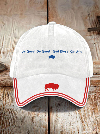 Unisex Buffalo Football Lover Print Hat