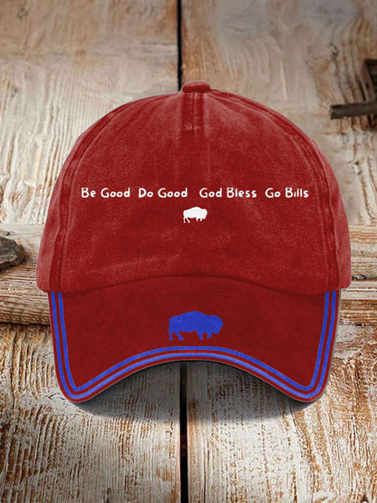 Unisex Buffalo Football Lover Print Hat