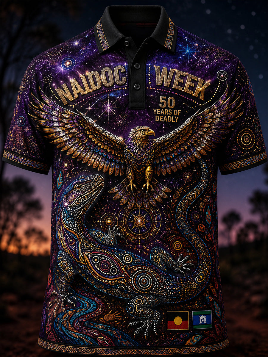 Men's Australian Naidoc Week Short Sleeves T-Shirt
