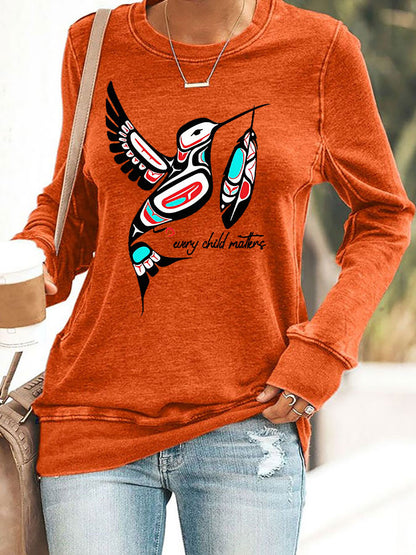 Women's Every Child Matters Printed Sweatshirt