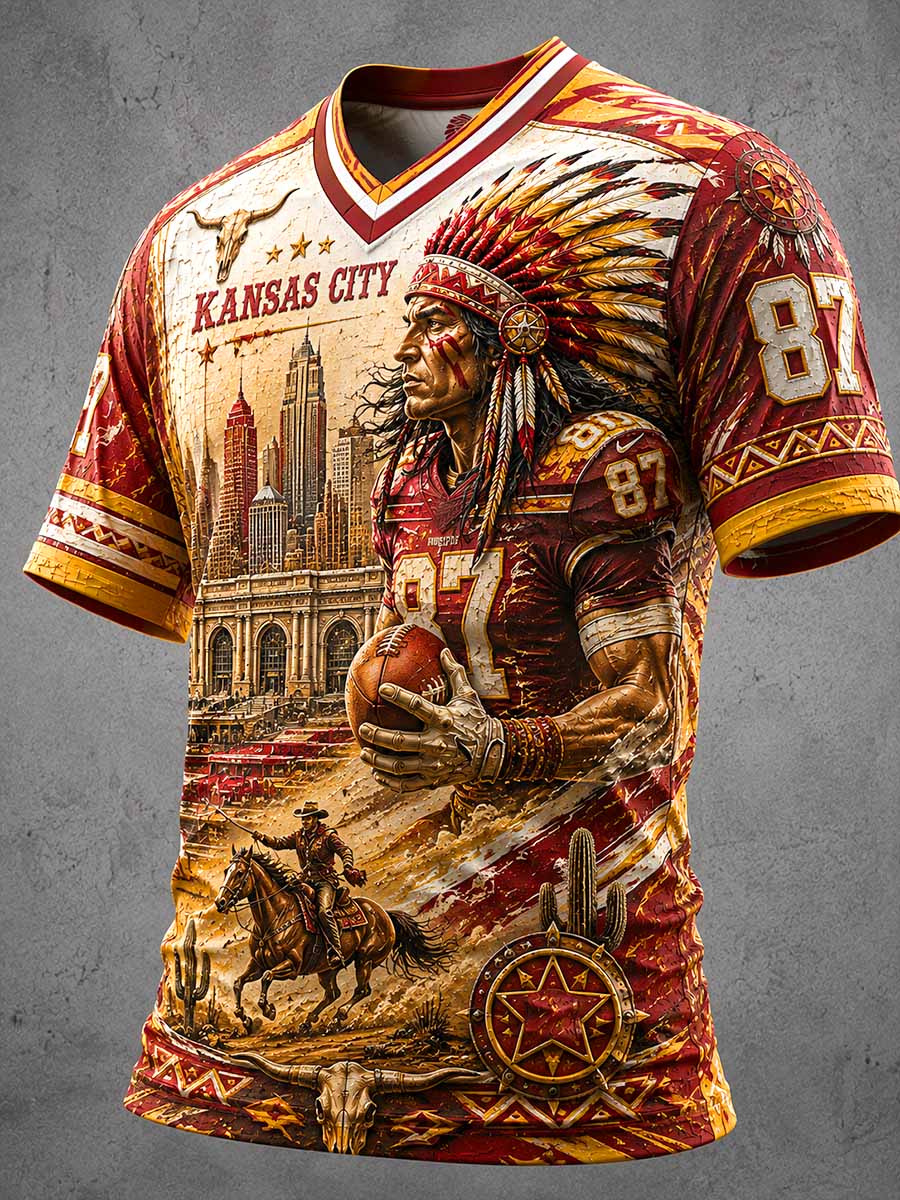 Men's Kansas City Chiefs Printed T-Shirt