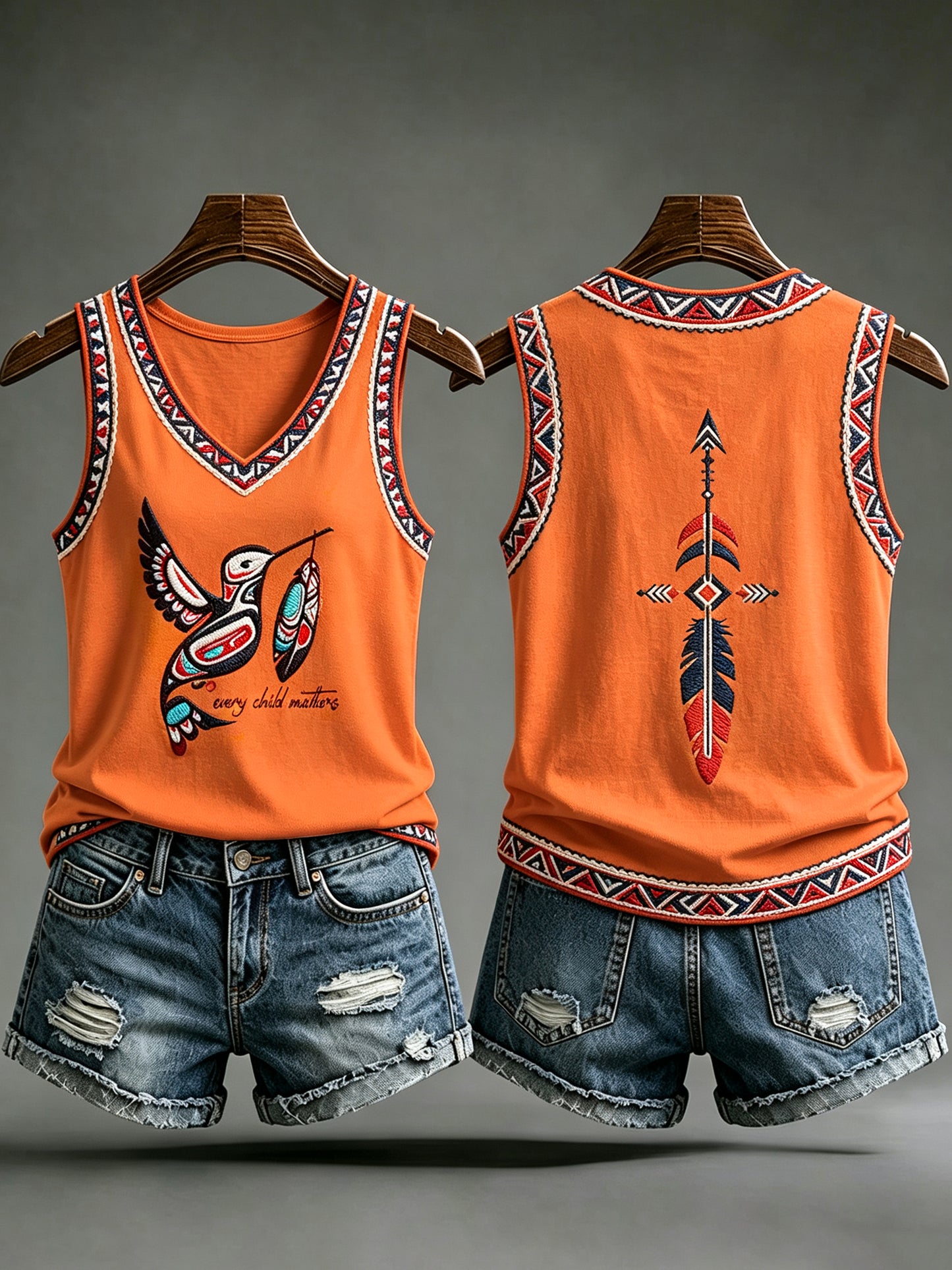 Women's Every Child Matters  Print Sleeveless Tank Top