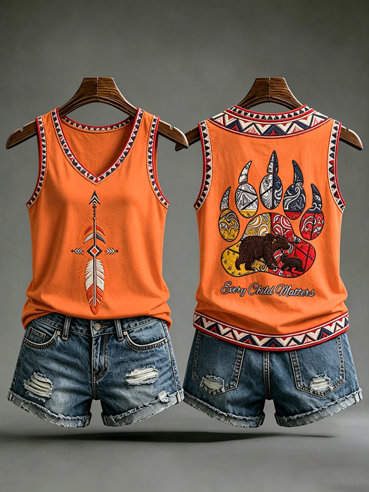 Women's Every Child Matters Print Sleeveless Tank Top