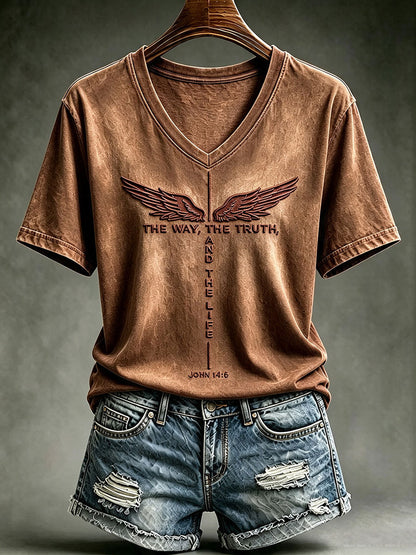 Women's The Way The Truth The Life Short-sleeved T-shirt