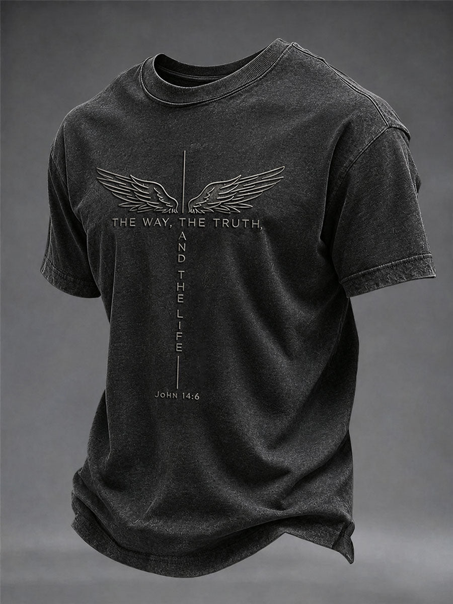 Men's The Way The Truth And The Life Short Sleeves T-shirt