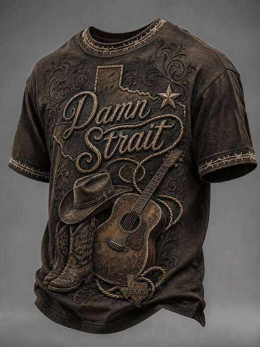 Men's Old School Country Style T-Shirt