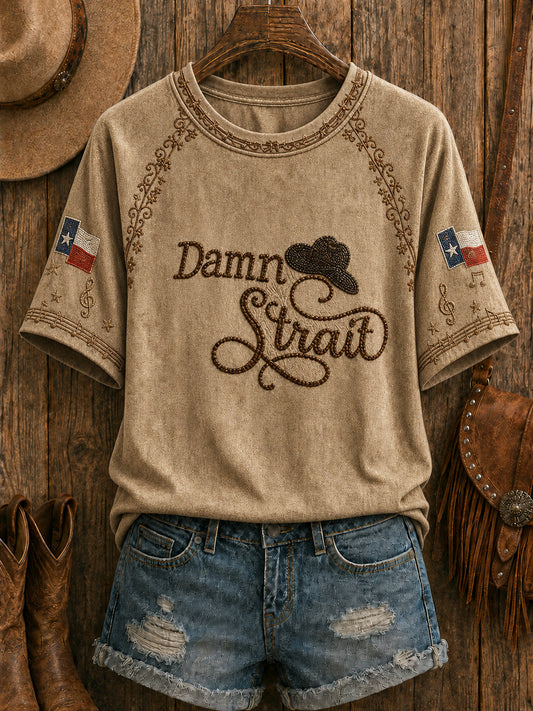Women's Rustic Country Style Tee