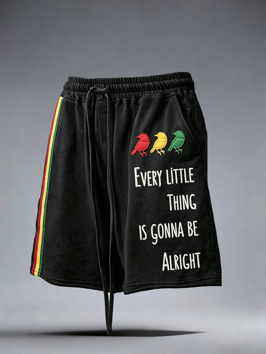 Men's Reggae Music Shorts