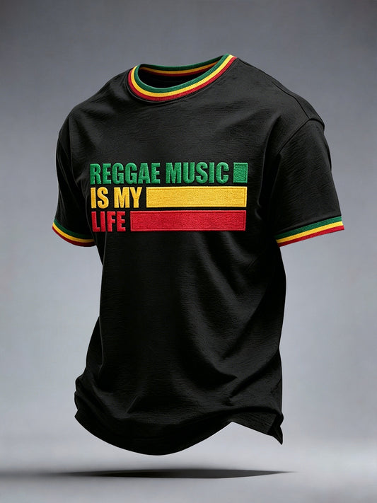 Men's Reggae Music T-Shirt