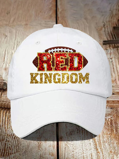 Red Kingdom Football Hat