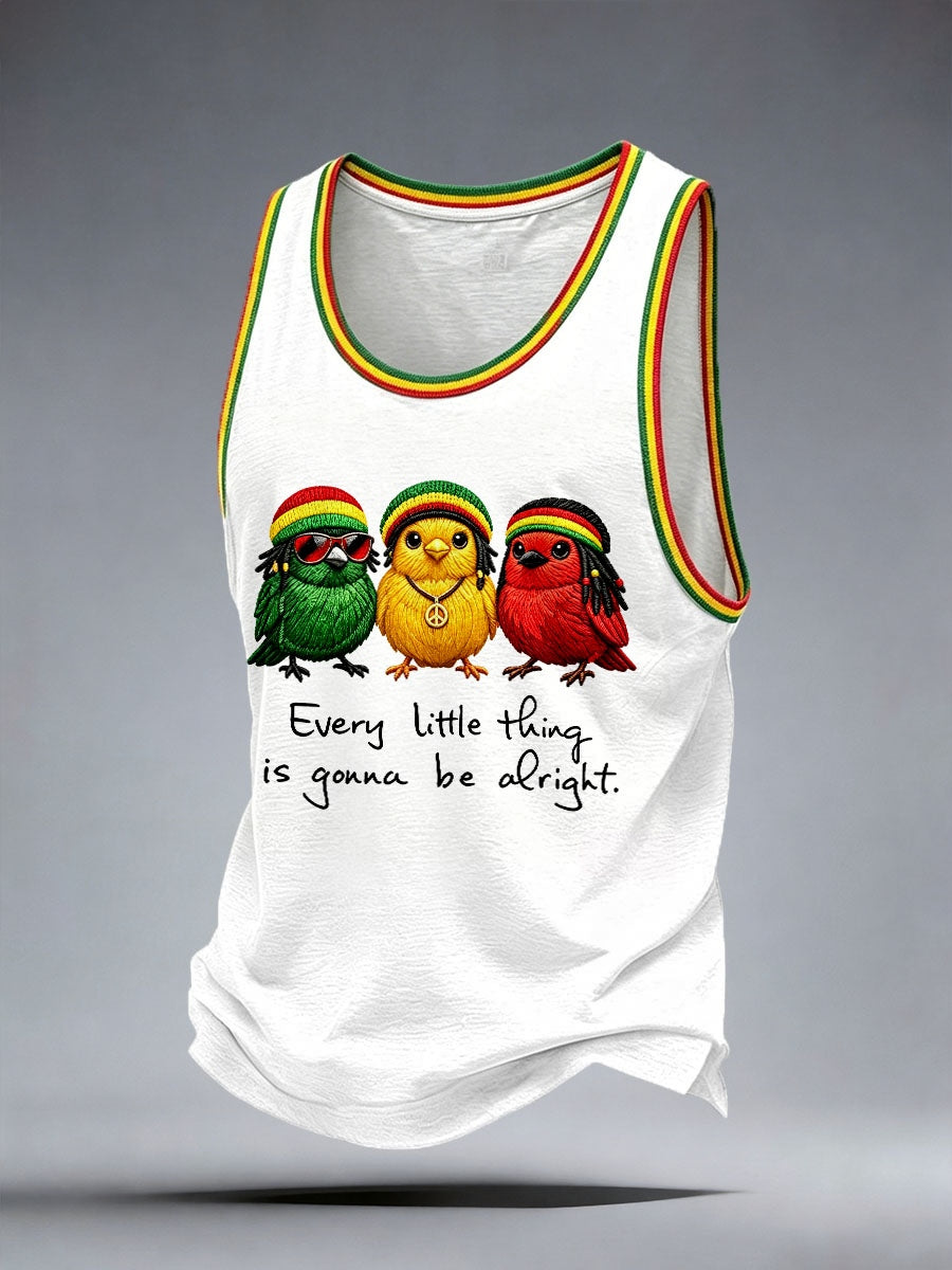Men's Reggae Music Tank Top