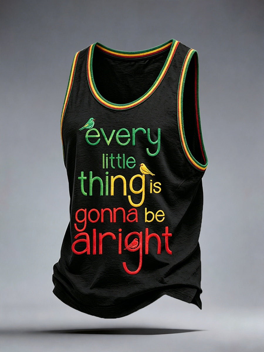 Men's Reggae Music Tank Top