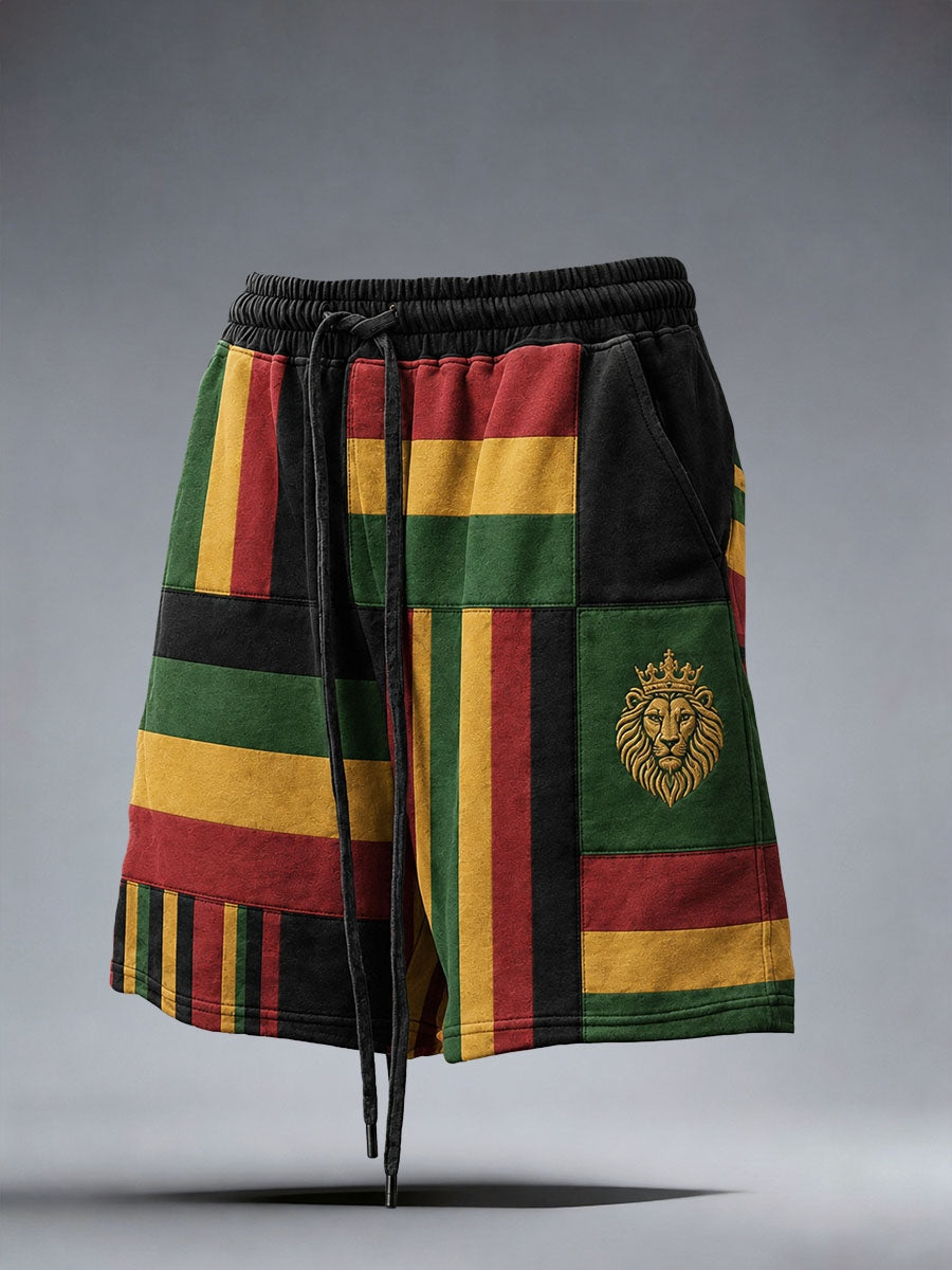 Men's Reggae Lion Shorts