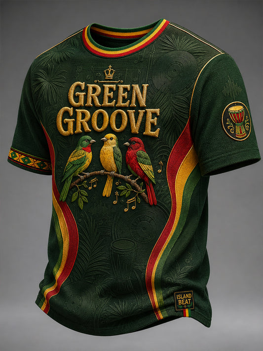 Men's Reggae Short Sleeve Shirt
