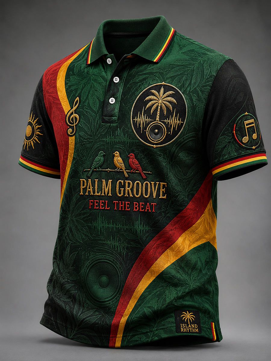 Men's Reggae Short Sleeve Shirt