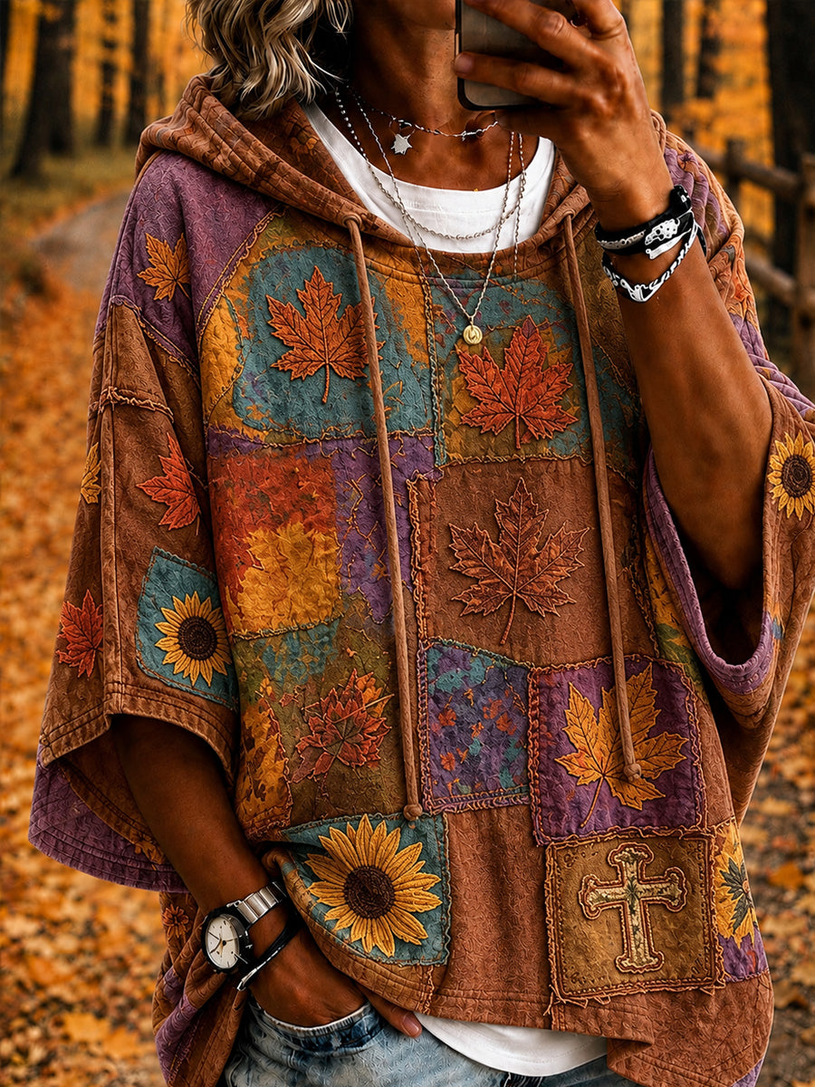 Women's Fall Is My Favorite Color Casual Loose Hoodie
