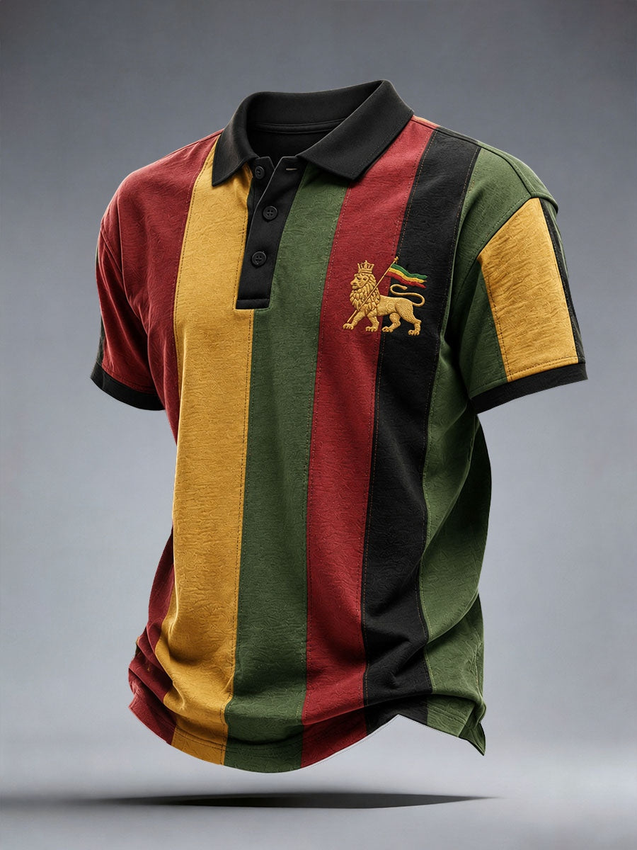 Men's Reggae Polo Shirt