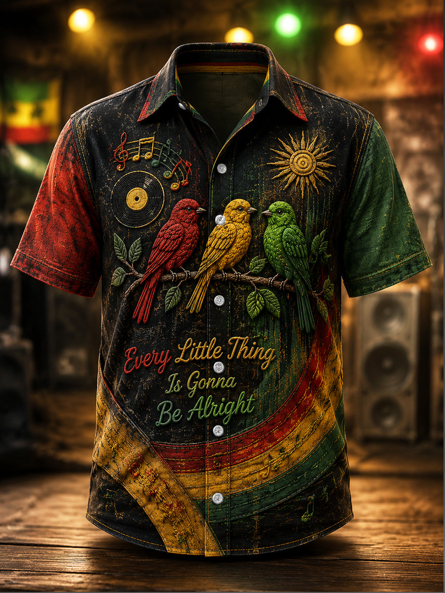 Classic Retro Reggae Art Shirt