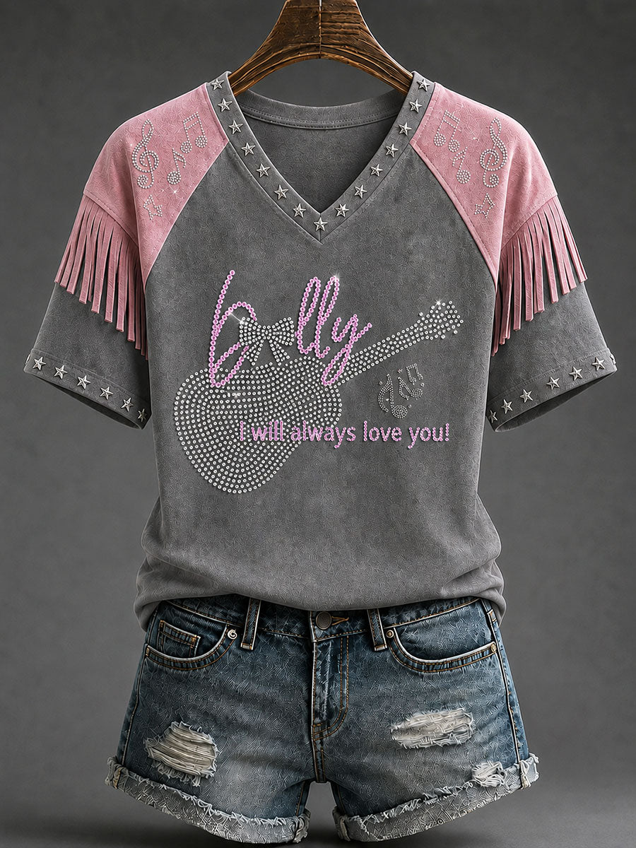 Women's Country Legend Singer Tribute T-shirt