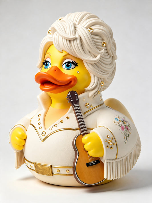 Funny Country Music Lover of Country Duck Ornament (Pre-order )
