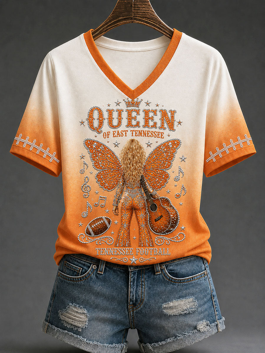 Women's Queen of East Tennessee Football Commemorative T-Shirt