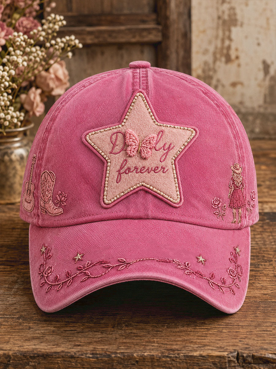 Unisex Country Music Lover We Will Always Love U Printed Hat