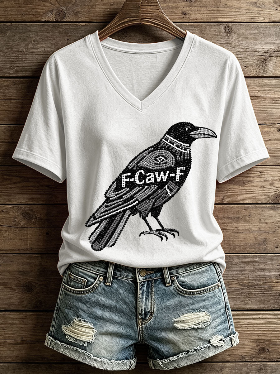 Women's Funny Raven T-Shirt