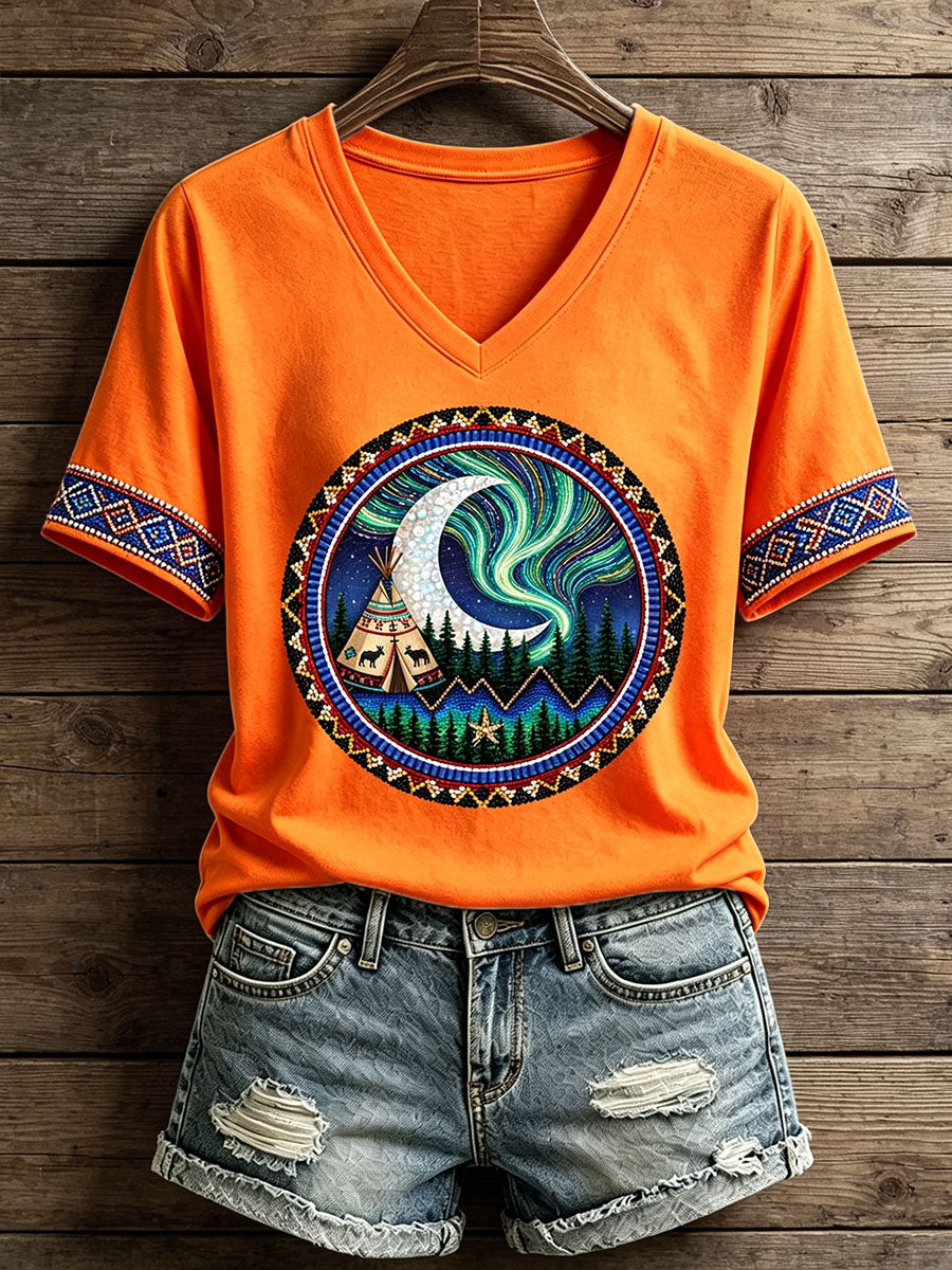 Women's Indigenous Art T-Shirt