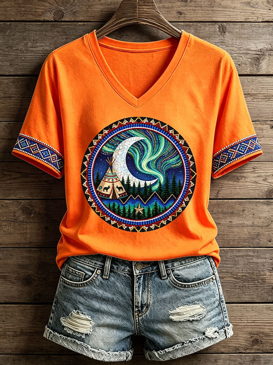 Women's Indigenous Art T-Shirt