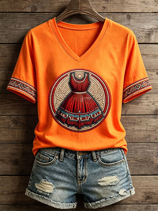 Women's Indigenous Art MMIW T-Shirt