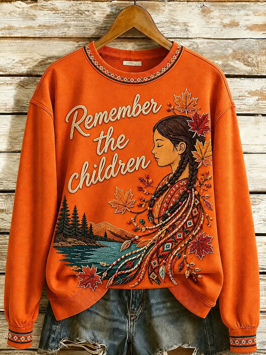 Women's  Remember The Children Sweatshirt