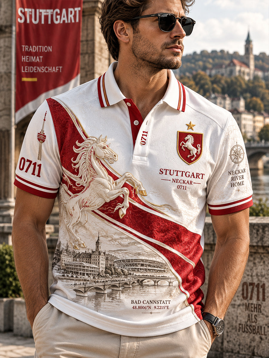 Men's VFB Stuttgart Polo Shirt