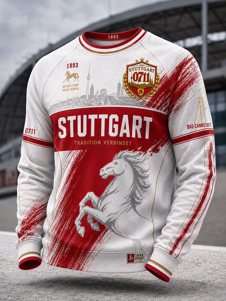 Men's VfB Stuttgart Long Sleeve T-Shirt