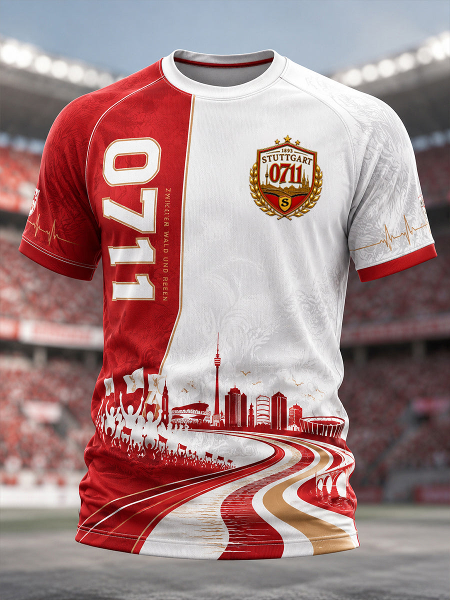 Men's Vfb Stuttgart Short Sleeve T-Shirt