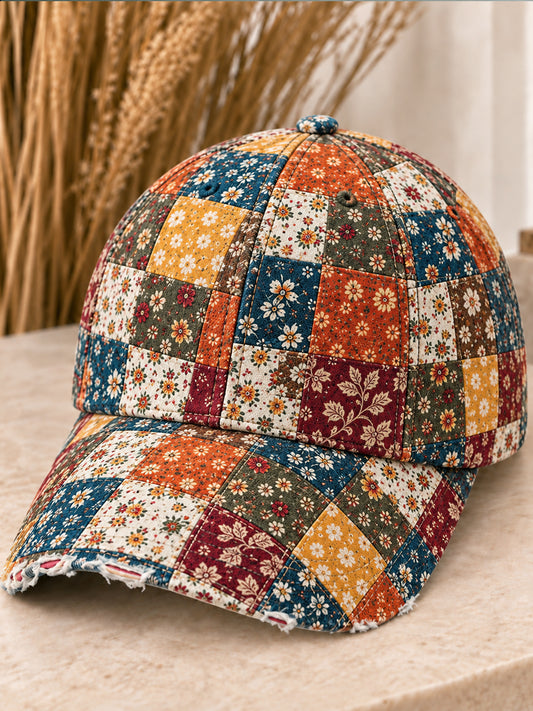 Unisex Flowers Art Print Hat