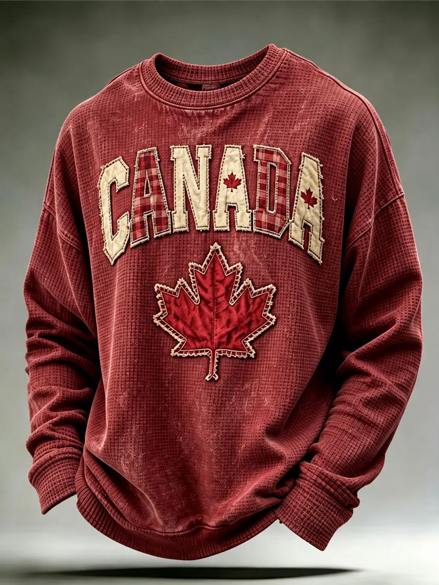 Men's Canada Print Casual T-Shirt