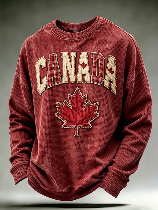Men's Canada Print Casual T-Shirt