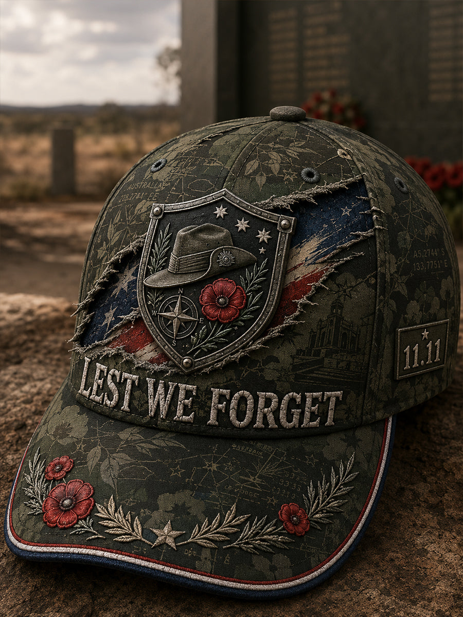 Unisex  Australian Veterans' Memorial Hat