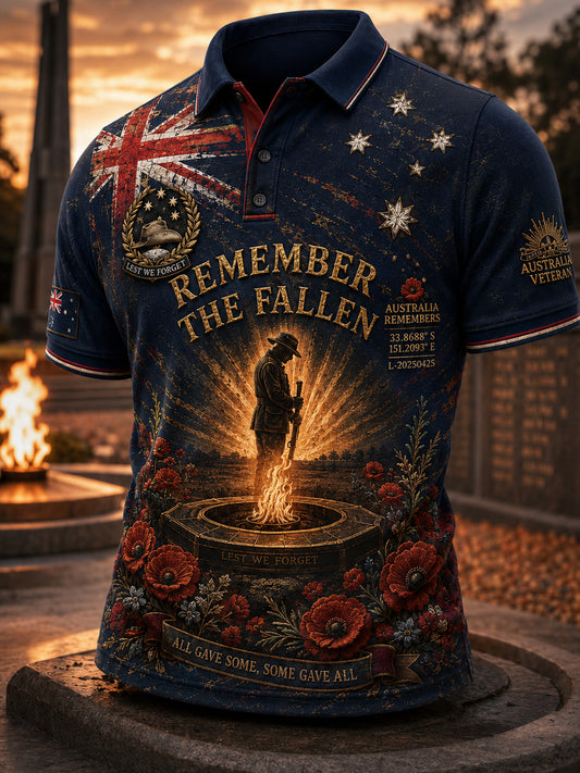 Men's Australian Veterans' Memorial Short Sleeves T-Shirt