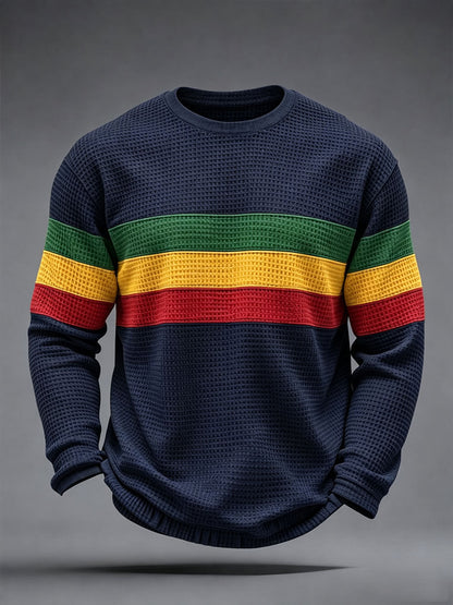 Men's Reggae Inspired  Waffle Top