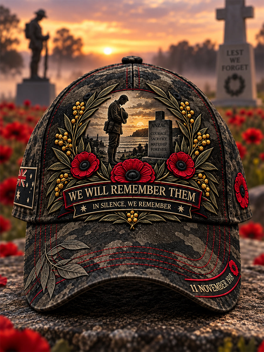 Unisex Remembrance Day In Australia Hat
