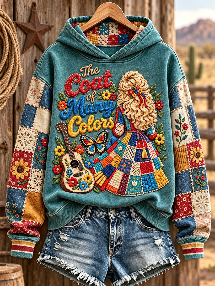 Women's "Coat of Many Colors" Country Music Hoodies