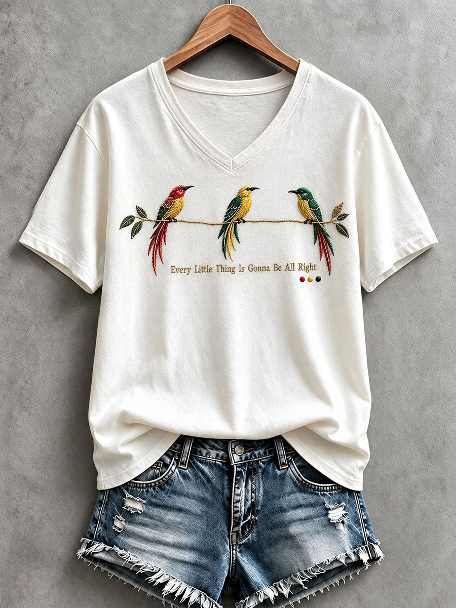 Women's Every Little Thing Is Gonna Be All Right T-Shirt