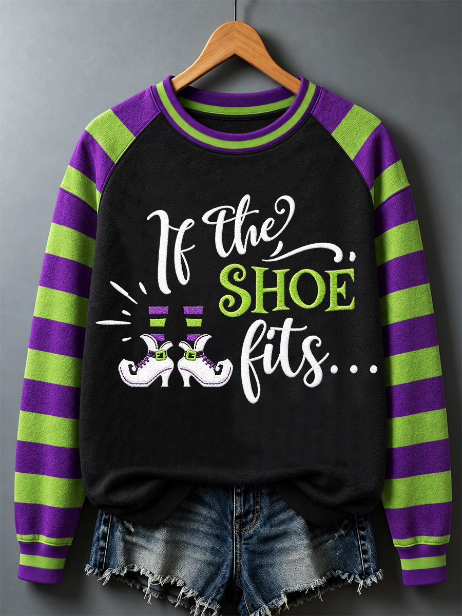 Women's If The Shoes Fits Print Sweatshirt