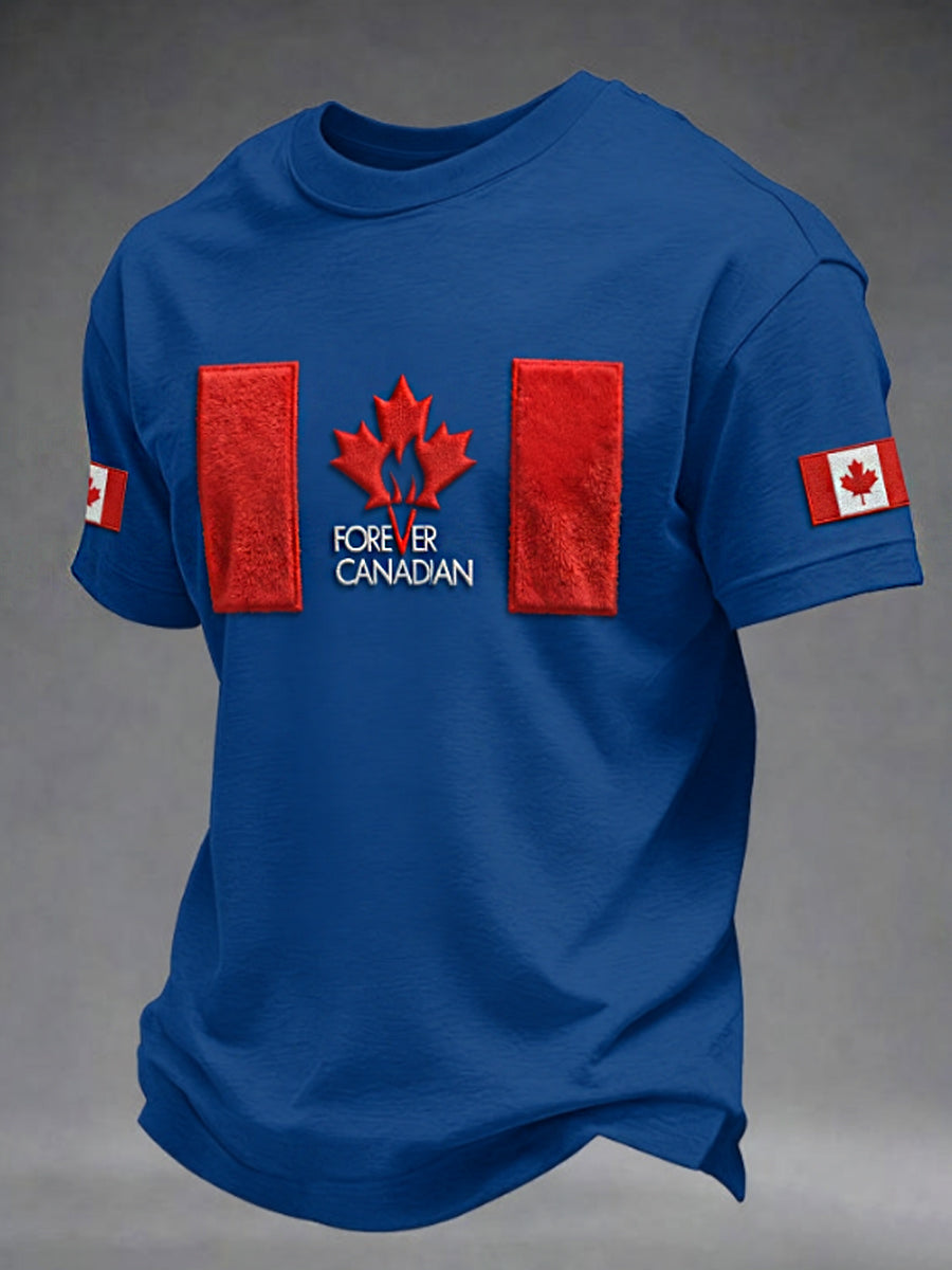 Men's PROUD ALBERTAN FOREVER CANADIAN short sleeves t-shirt